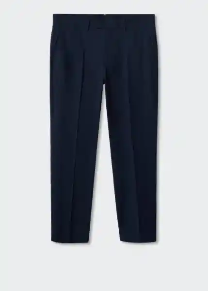 Pantalón Sarno Navy Talla 38 Hombre Mango