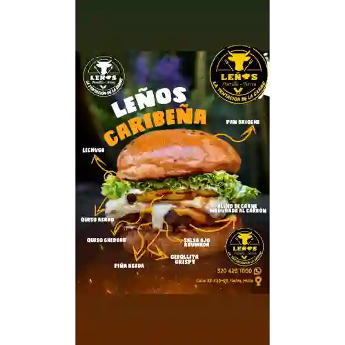 Hamburguesa Caribeña