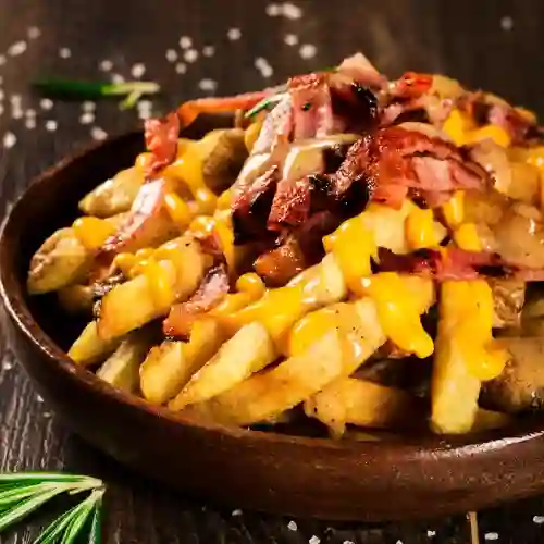 Papas y Tocineta