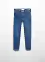 Jean Skinny Tejano Medio Talla 09 Niños Mango