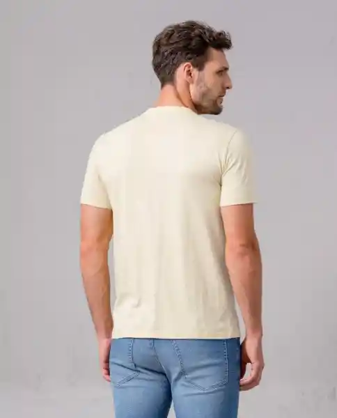 Camiseta Hombre Amarillo S 101G002_AMA110617 Rifle