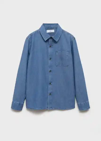 Camisa Toni Tejano Oscuro Talla 13 Niños Mango