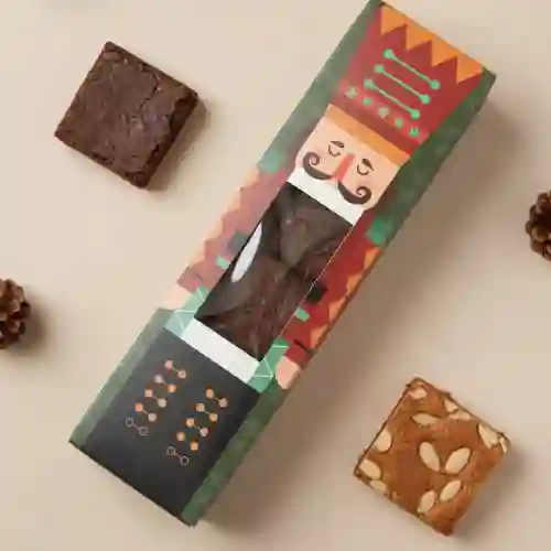 Caja Cascanueces - Brownies