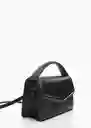 Bolso P Maggie Negro Talla 99 Mujer Mango