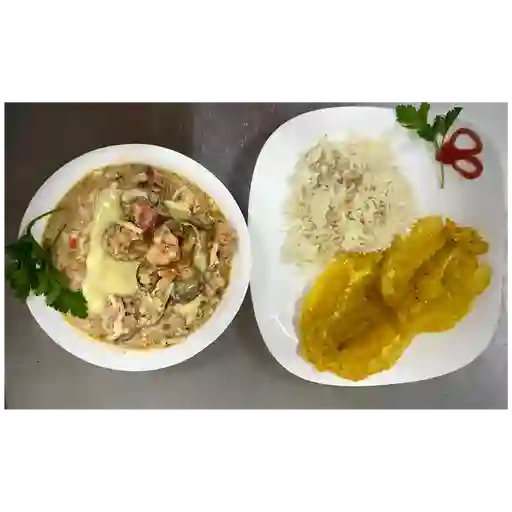 Cazuela de mariscos