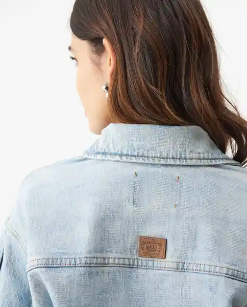 Chaqueta Trucket Heritage Azul Cristalino Claro T M Chevignon
