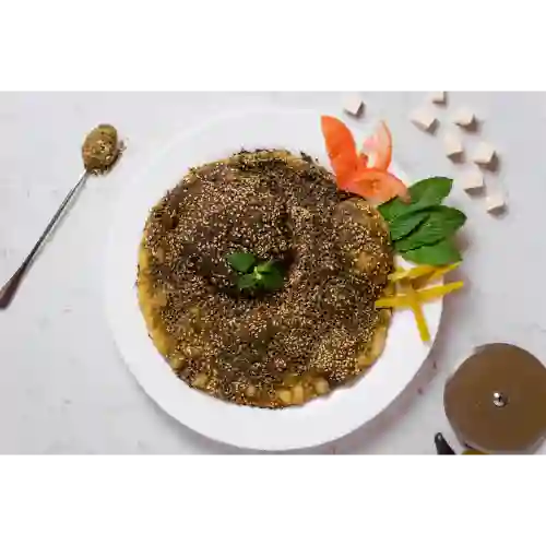 Manakish de Zaatar & Aceite de Oliva