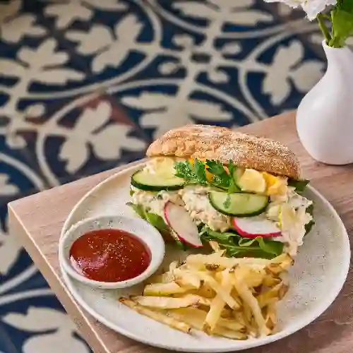 Sándwich de Pavo Horneado