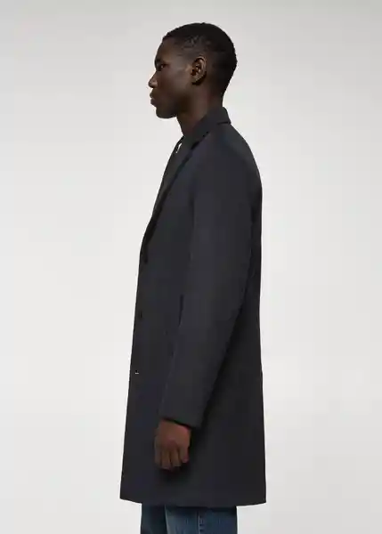 Abrigo Dalan Antracita Talla XL Hombre Mango