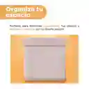 Organizador de Tela Plegable Cuadrada Beige Miniso