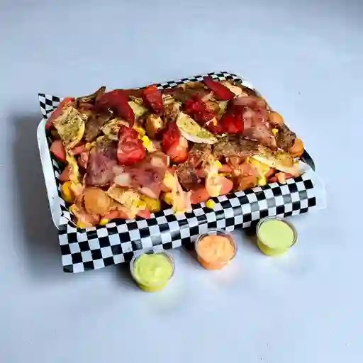 Salchipapa Mega