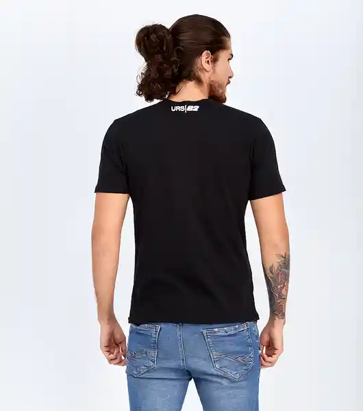 Unser Camiseta Negro Talla S 823721