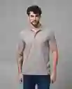 Camiseta Polo Hombre Beige S 193G101_BEI140002 Rifle