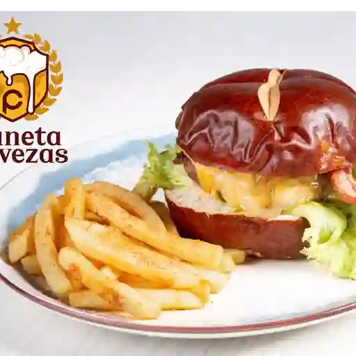 Hamburguesa planeta