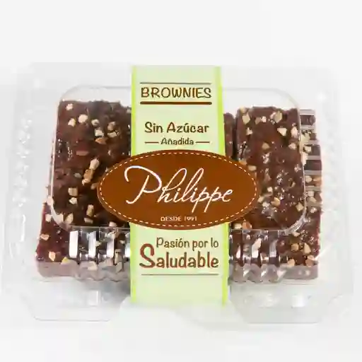 Brownies de Chocolate Sin Azúcar X6