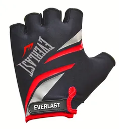 Everlast Guantes Ciclismo Giro Negro y Rojo Talla S