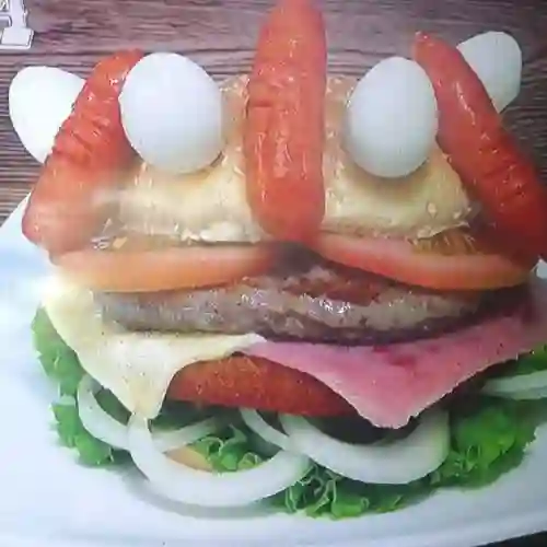 2 Hamburguesas Ranchera 2Poker