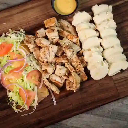 Pincho desgranado de pollo