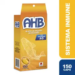 Ahb Suplemento Alimenticio en Cápsulas Blandas