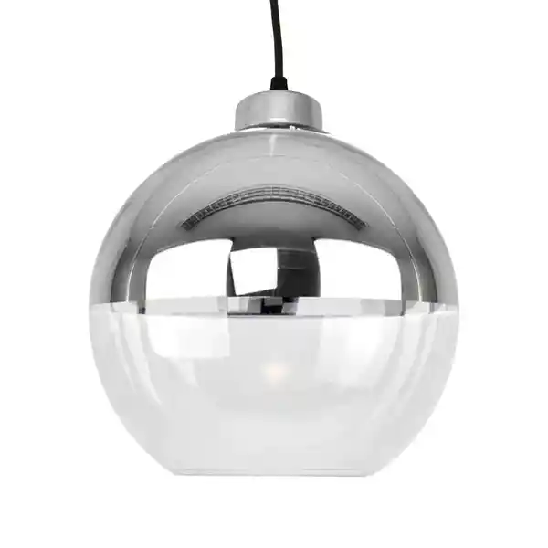 Andrus Lámpara Colgante 1 Luz Plateado LT-M88-CR