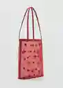 Bolso P Navarro Rojo Talla 99 Mujer Mango
