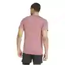 Adidas Camiseta Tr-es Stretch Para Hombre Rojo Talla L