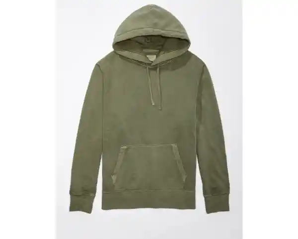 Buzo Hombre Verde Talla Small American Eagle