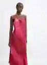 Vestido Sof-X Fucsia Talla XS Mujer Mango