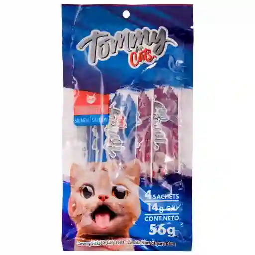 Tommy Alimento Húmedo Cremoso Salmón y Atún