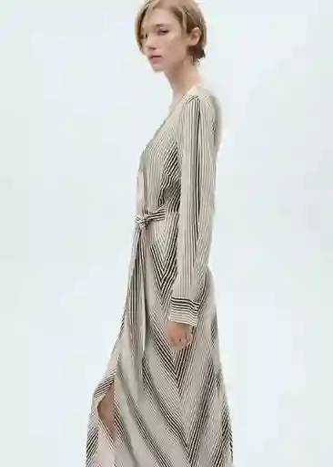 Vestido Kira Crudo Talla S Mujer Mango