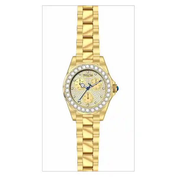 Invicta Reloj Mujer Dorado 28461J