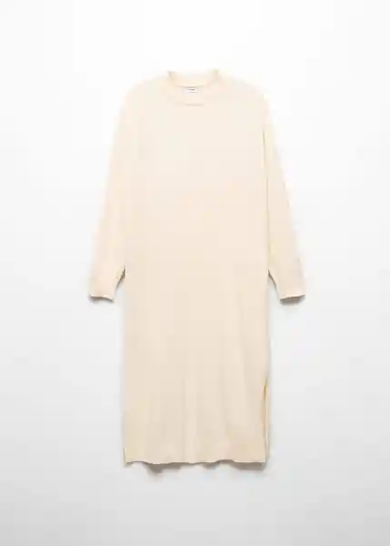 Vestido Vieiram Crudo Talla S Mujer Mango