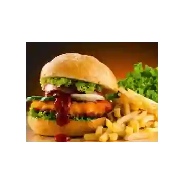 Hamburguesa de Chicharrón