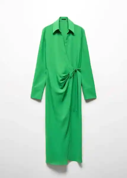 Vestido Bilma6 Verde Talla S Mujer Mango