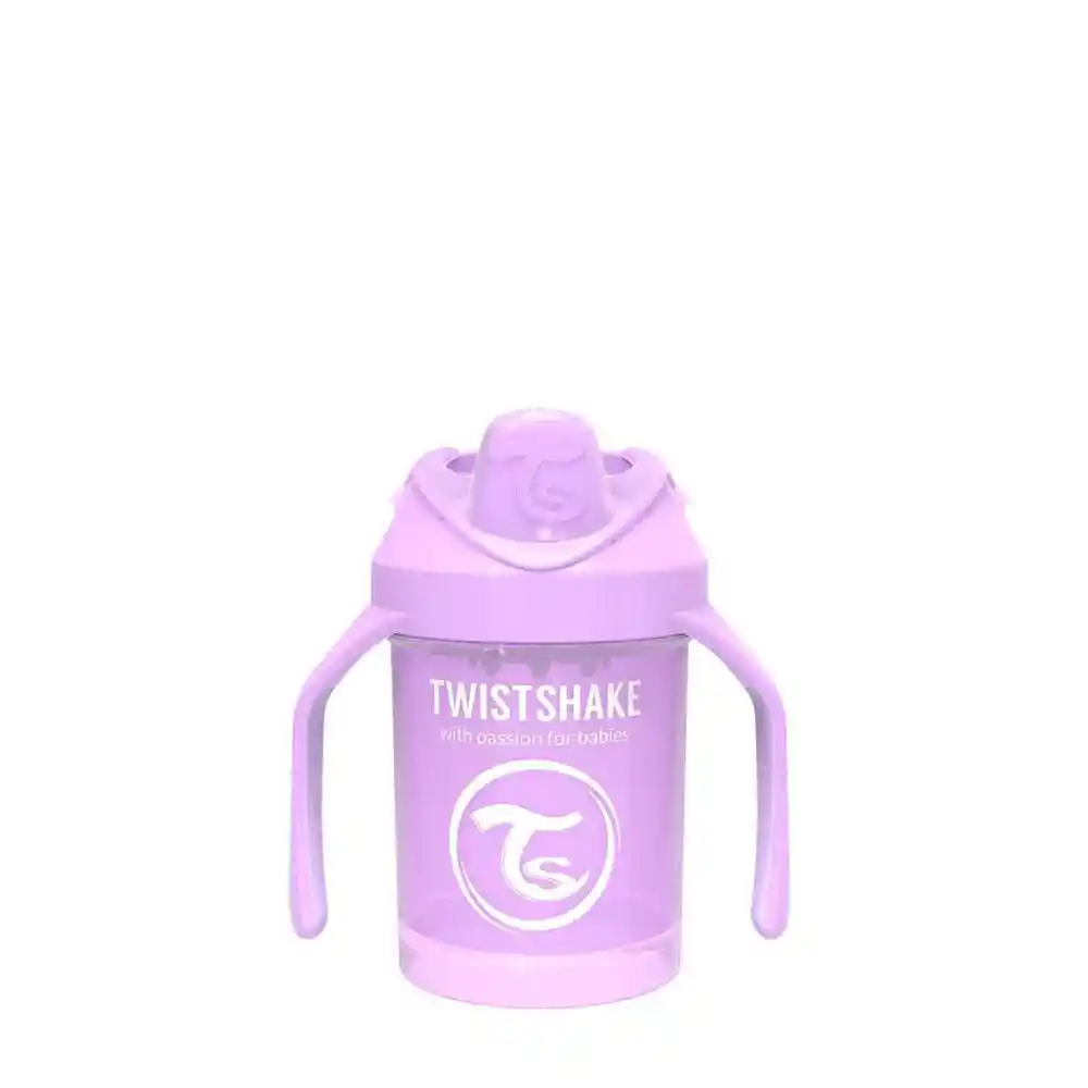 Twistshake Vaso Mini Cup 230 mL 4 +m Pastel Purple