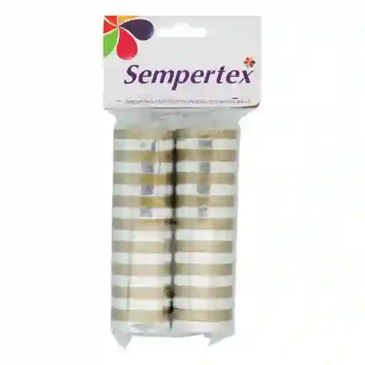 Serpentina Dorado Plata Sempertex 7703340032597