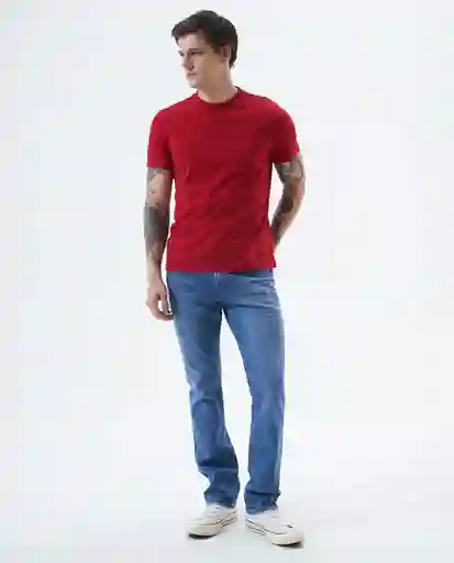 Camiseta Hombre Rojo Talla S 840C000 Americanino