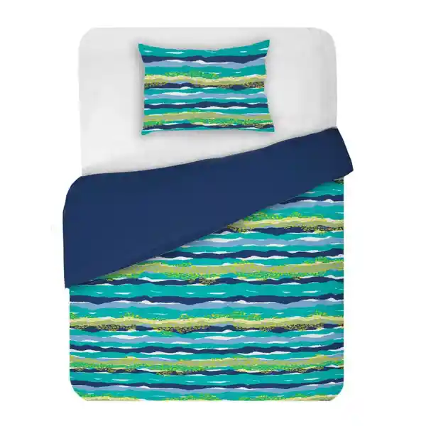 Homewear Edredón Ruana Sencillo Doble Faz 25960874