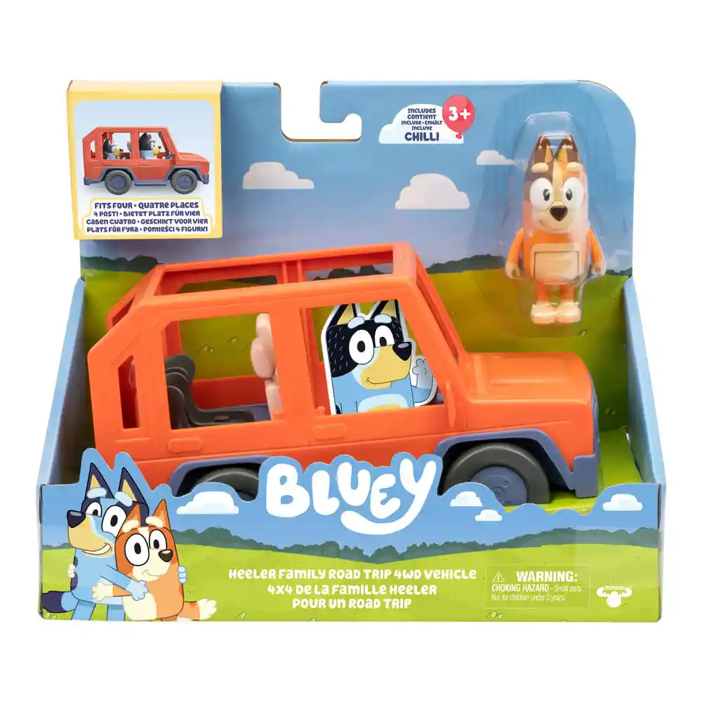 Bluey S11 Vehiculo Heeler 4wd Familiar