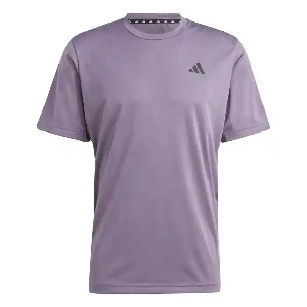 Adidas Camiseta Tr-es+ Camo Tee Hombre Morado Talla L IJ9606