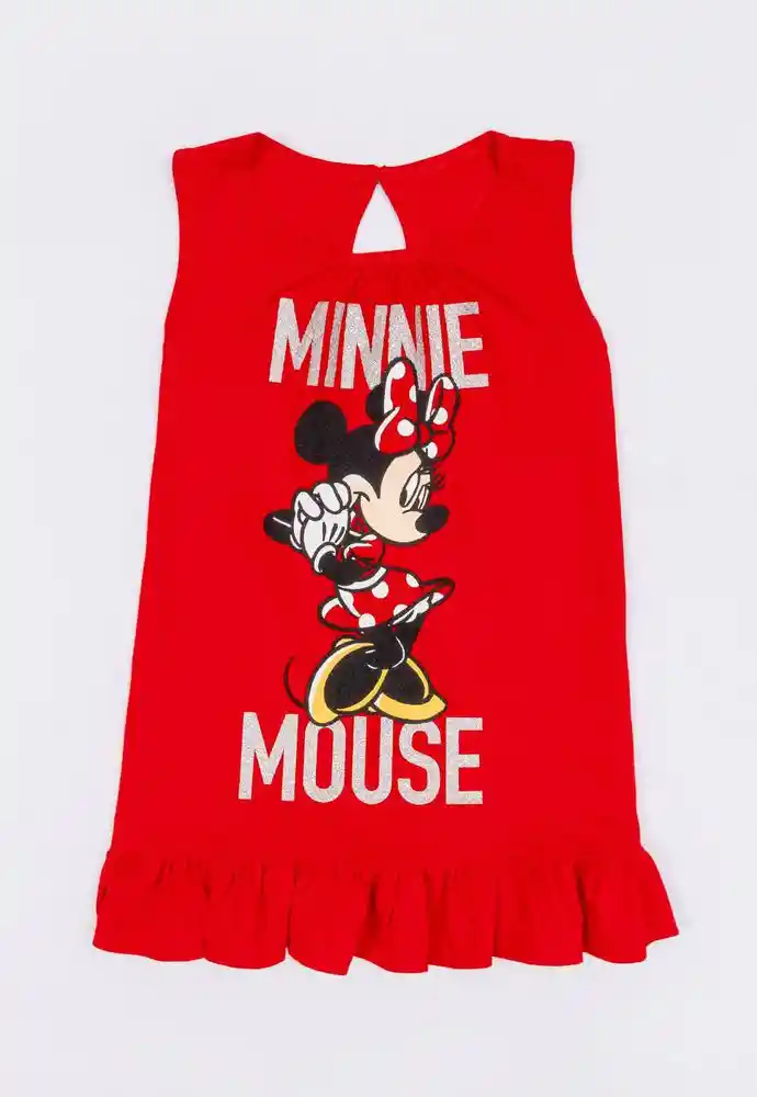 Vestido Manga Sisa 2t-rojo