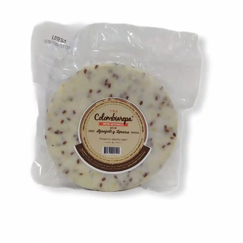 Colombiarepa Arepa de Linaza y Ajonjolí