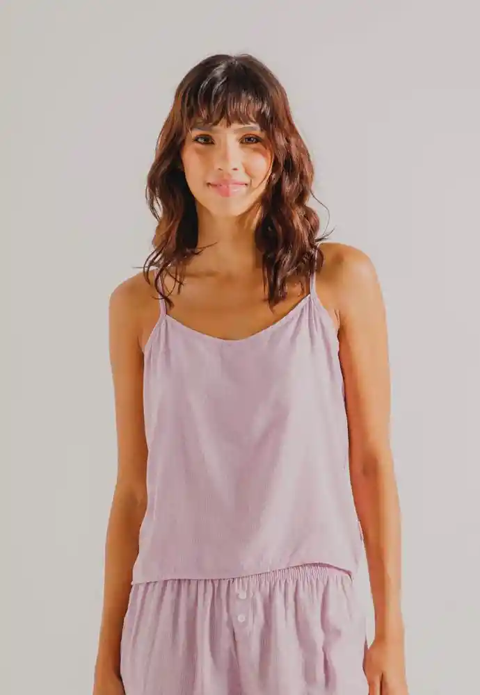 Camiseta Pijama L-rosa