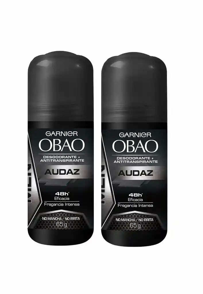 Garnier-Obao Desodorante Audaz en Roll On

