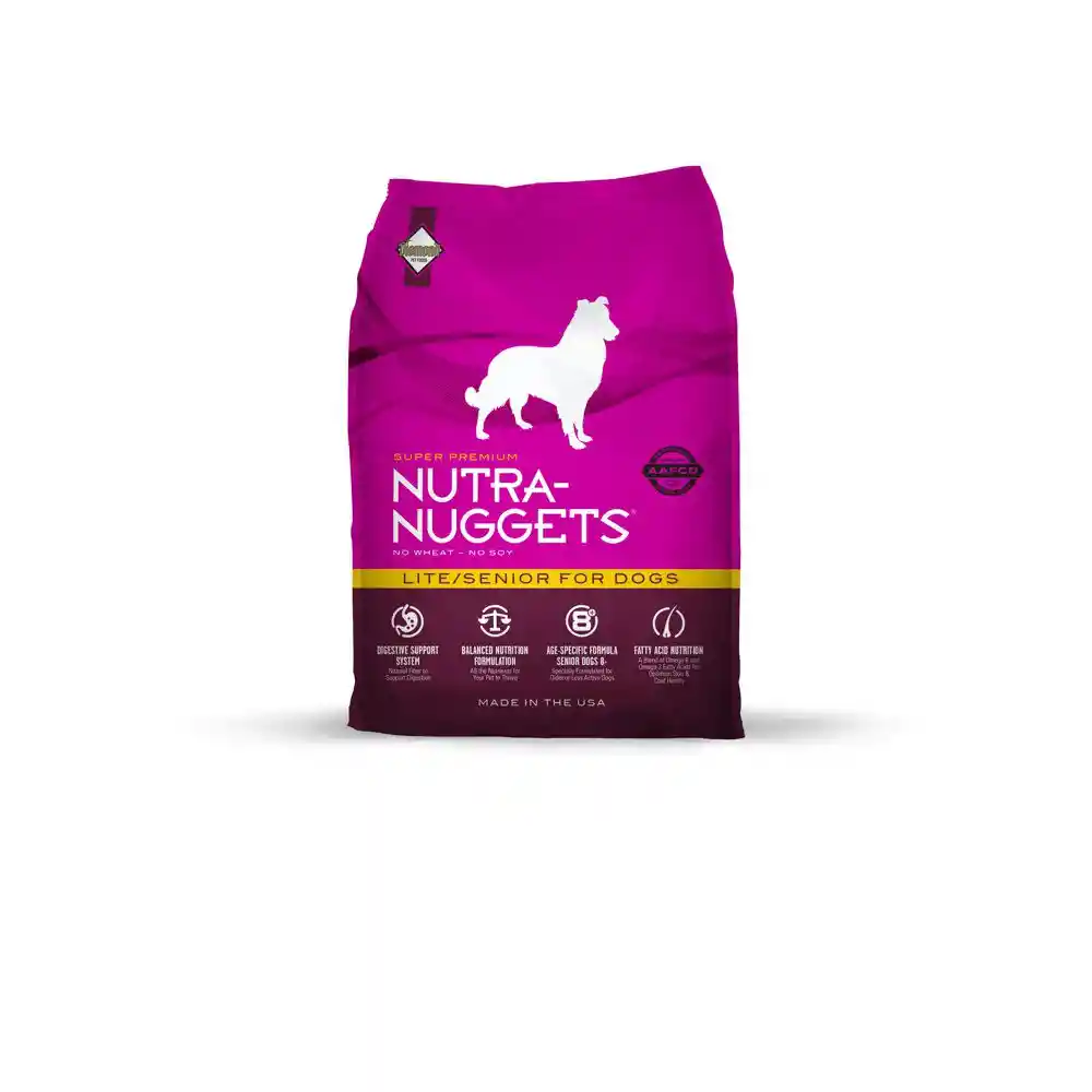Nutra Nuggets Alimento para Perro Adulto Lite Senior