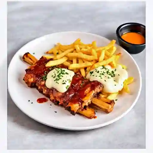 Carnivora costillas bbq