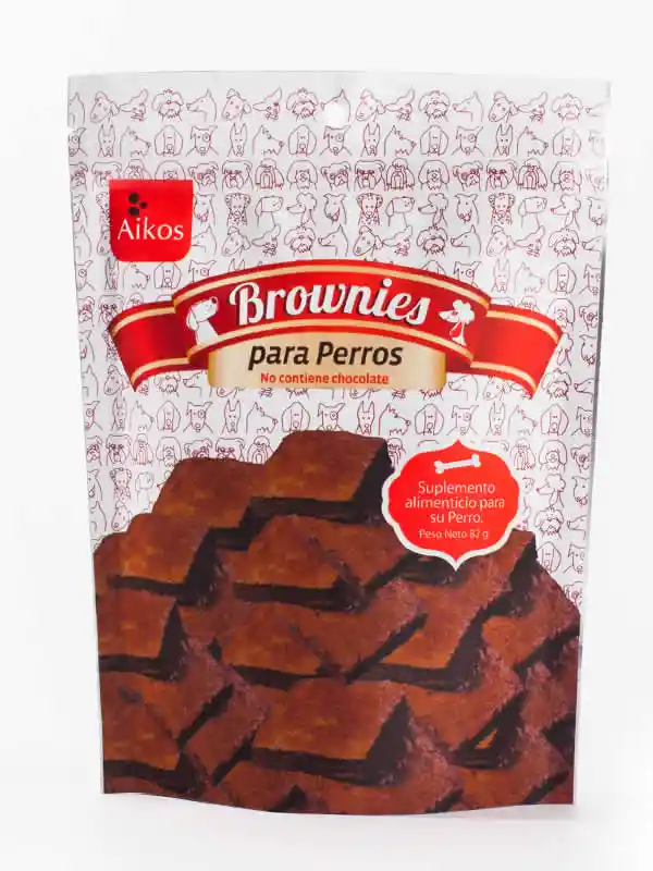 Aikos Suplemento Alimenticio Brownies para Perros sin Chocolate
