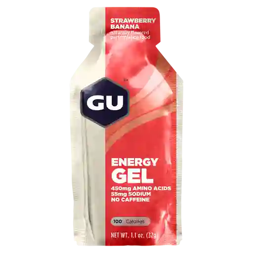 Gu Energy Gel Energético Sabor Fresa Banano