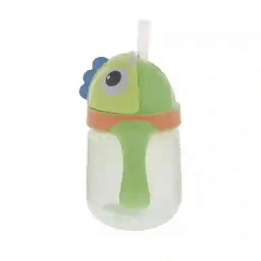 Vaso Clikit Flipit Con Pitillo Fino Dino Nuby 10860