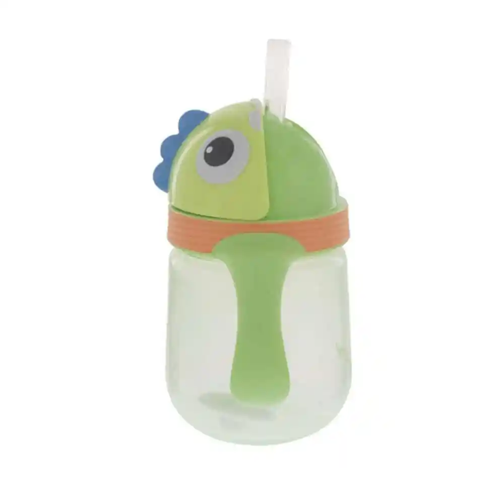 Vaso Clikit Flipit Con Pitillo Fino Dino Nuby 10860